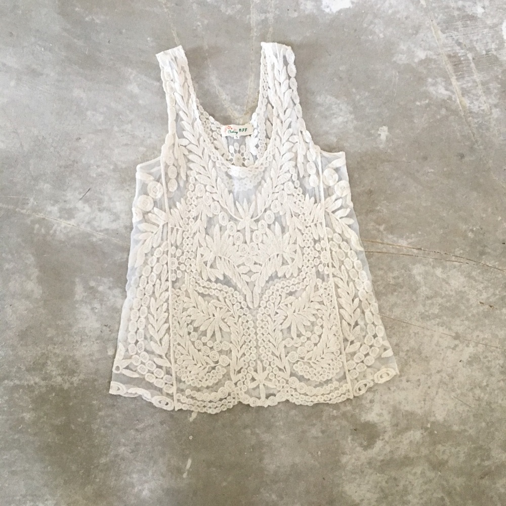 Lace Tank Top